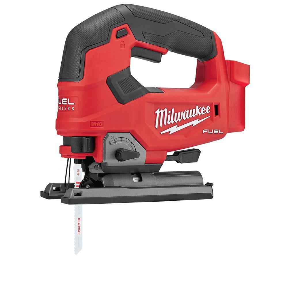 MW M18 FUEL 18V Lithium-Ion Brushless Cordless Compact Router and Jig Saw 2-Tool Set (Tool-Only) 2723-20-2737-20