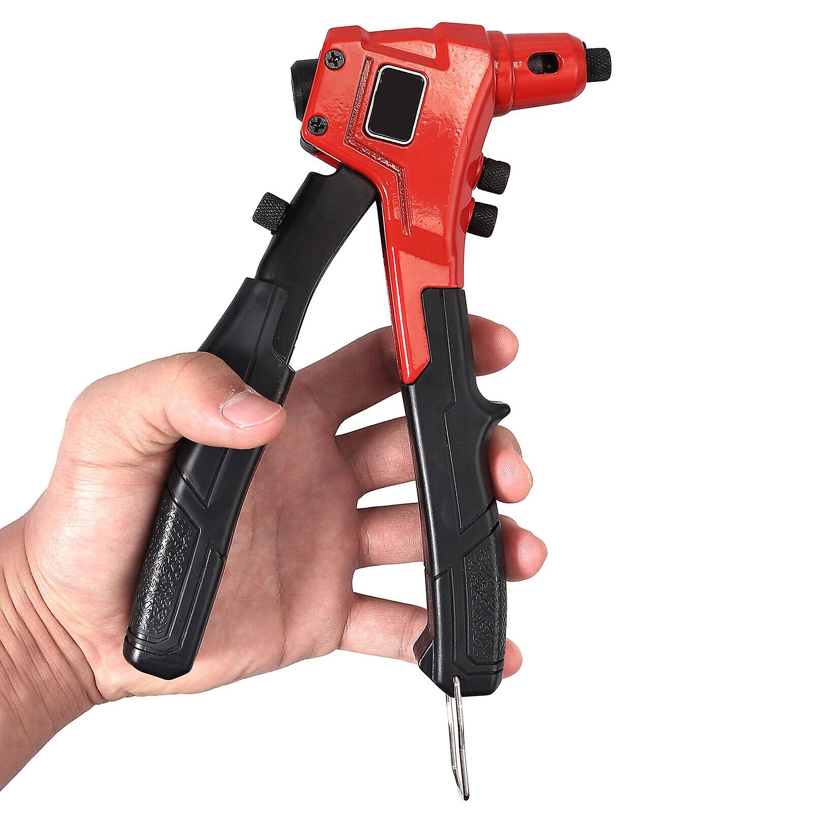 Professional Pop Rivet Gun With 200 Rivets Hand Riveter Repair Tools Riveter Set