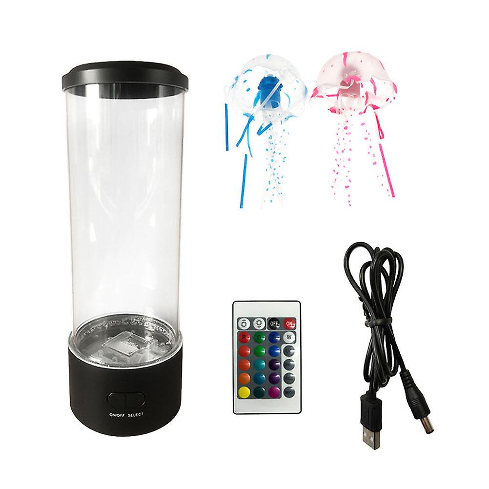 1set Jellyfish Lamp Table Lamp Jelly Fish Aquarium Mood Lamp Sensory Lighting