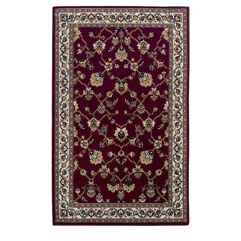 SUPERIOR Kingfield Traditional Floral Indoor Area Rug