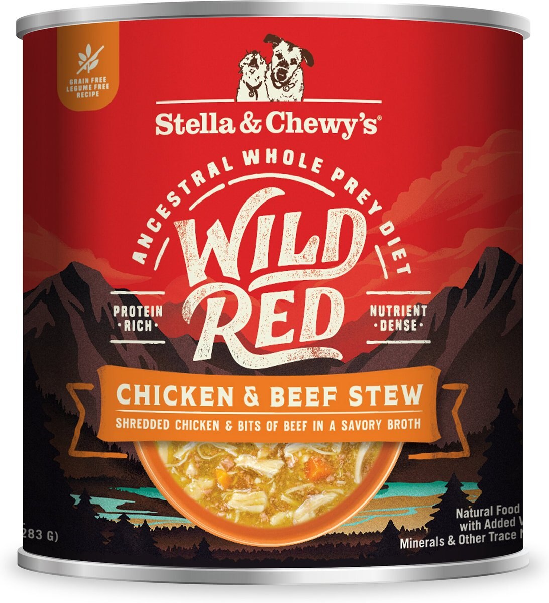 Stella and Chewy's Wild Red Variety Pack Grain-Free Wet Dog Food