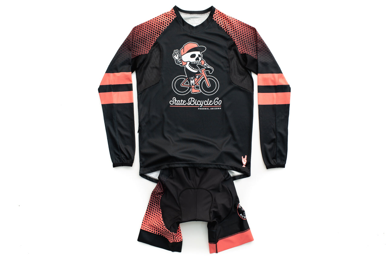 State Bicycle Co. - Skull Kid - All-Road Long-Sleeve Tech-T Jersey