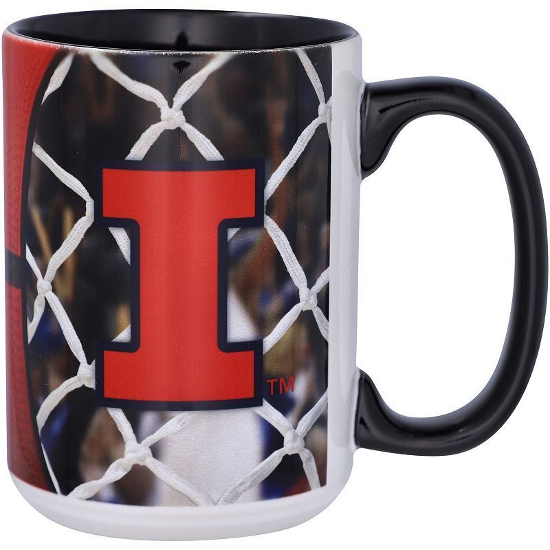 Illinois Fighting Illini 15oz. Basketball Mug