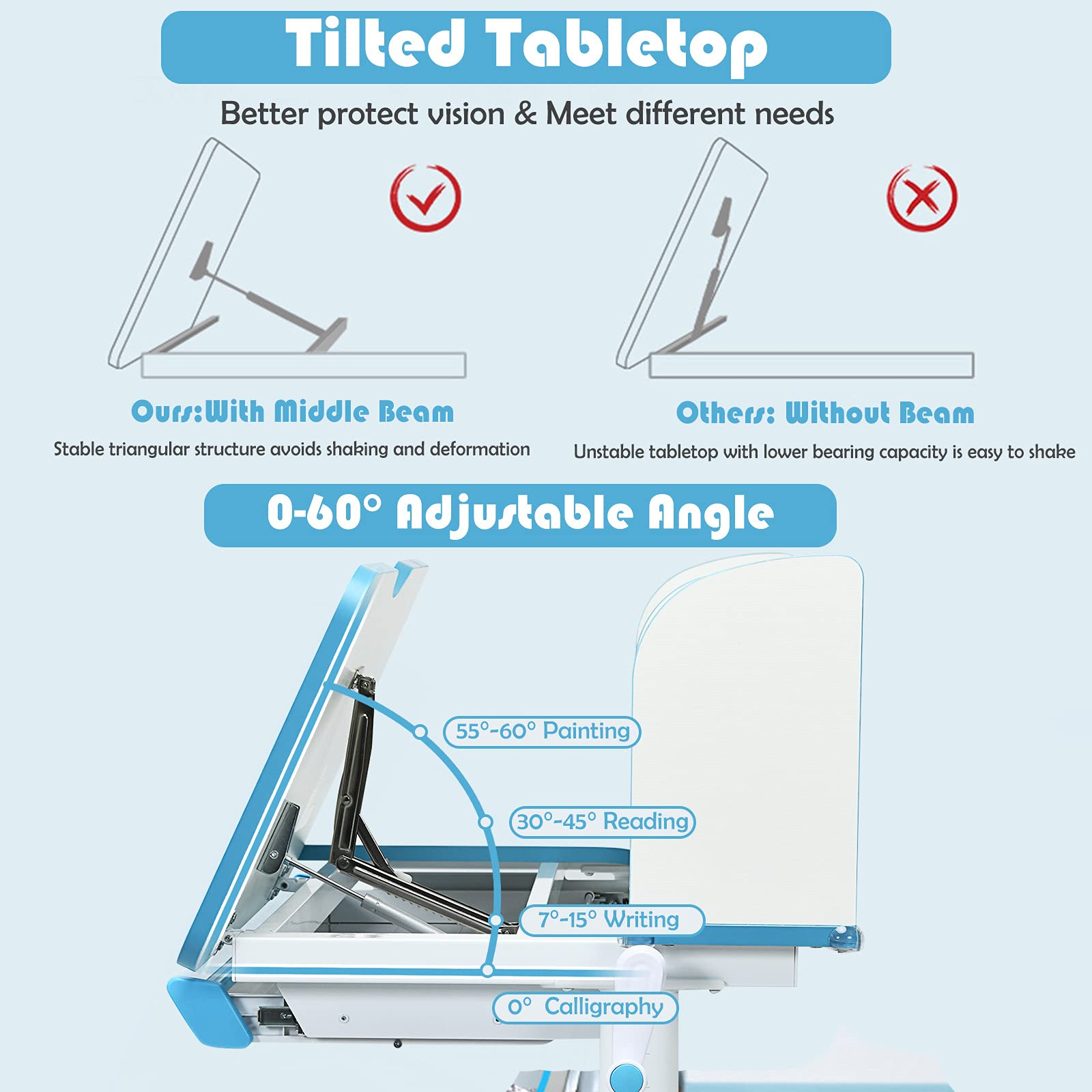 Costzon Kids Desk, 47