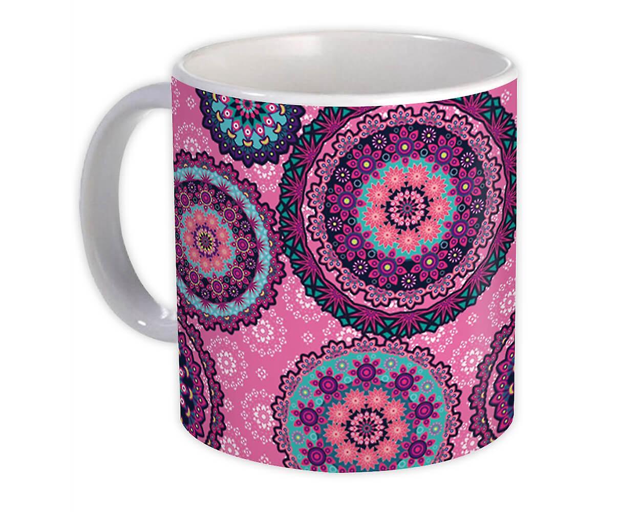 Gift Mug: Mandala Pink