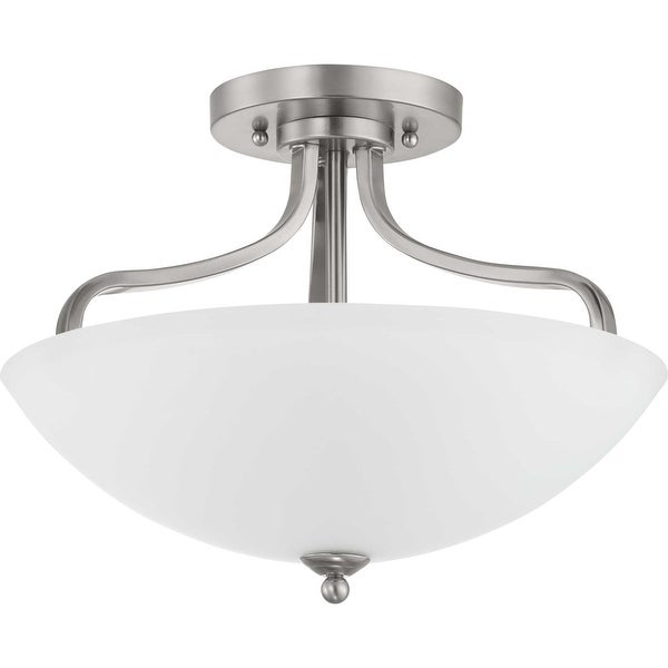 Progress Lighting Laird 3 Light 16 Wide Semi-Flush Bowl Ceiling