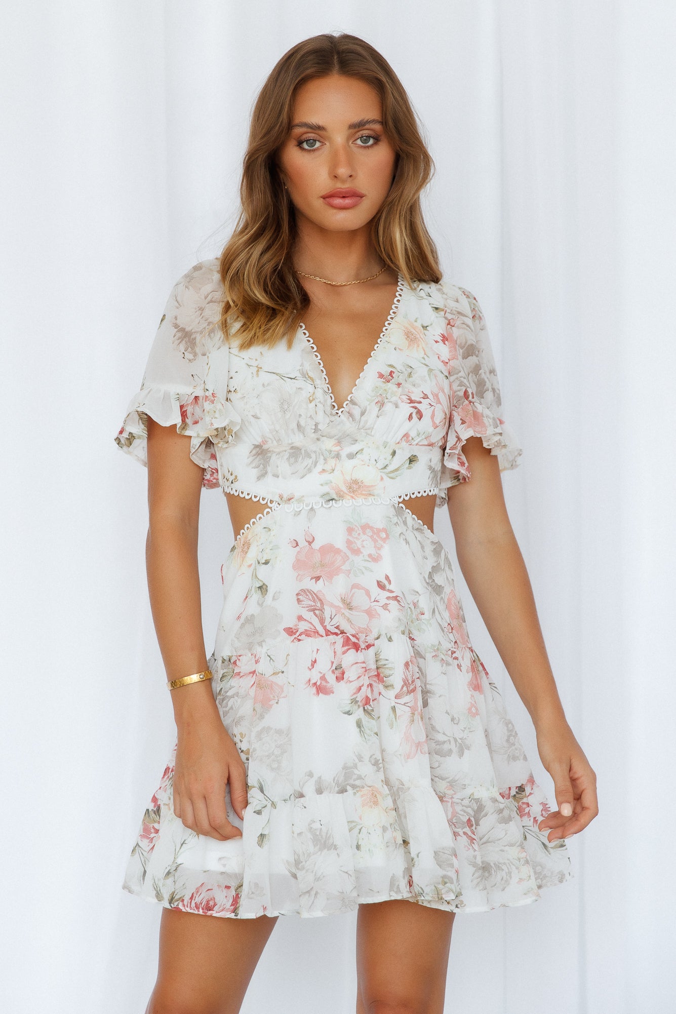 Flowers For Days Dress Pink