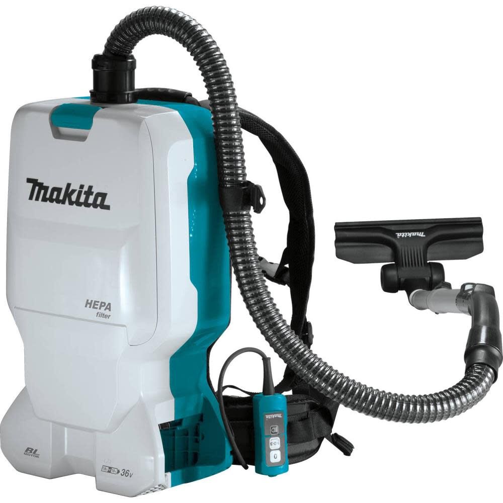 Makita 18V X2 LXT 36V 1.6 Gallon HEPA Backpack Dry Vacuum Bare Tool XCV17Z from Makita