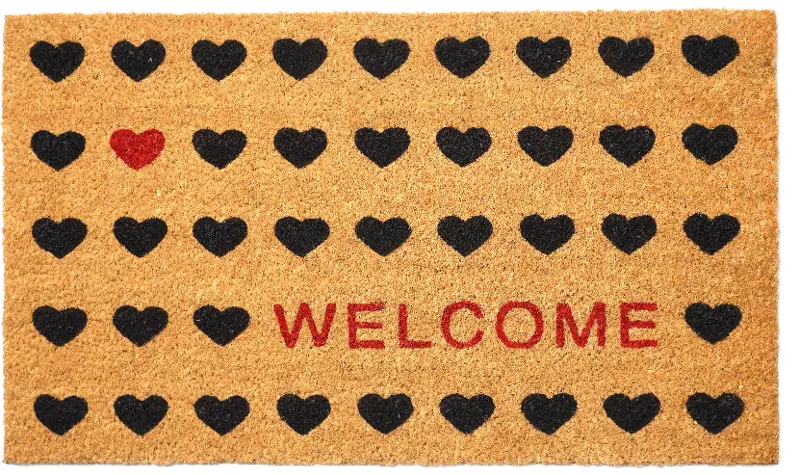 Lovely Welcome Doormat