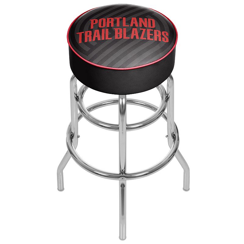 Portland Trail Blazers Padded Swivel Bar Stool