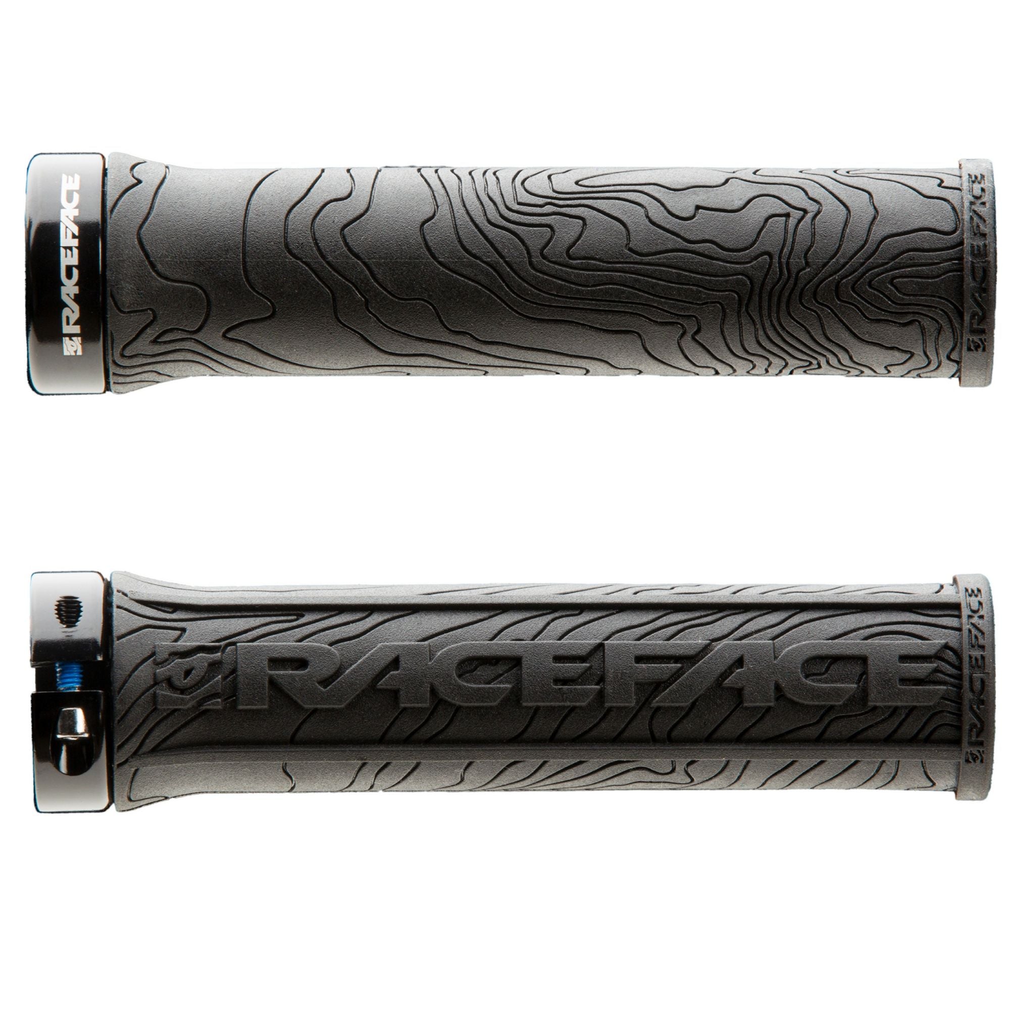 Race Face Half Nelson Lock-On Grips - Black