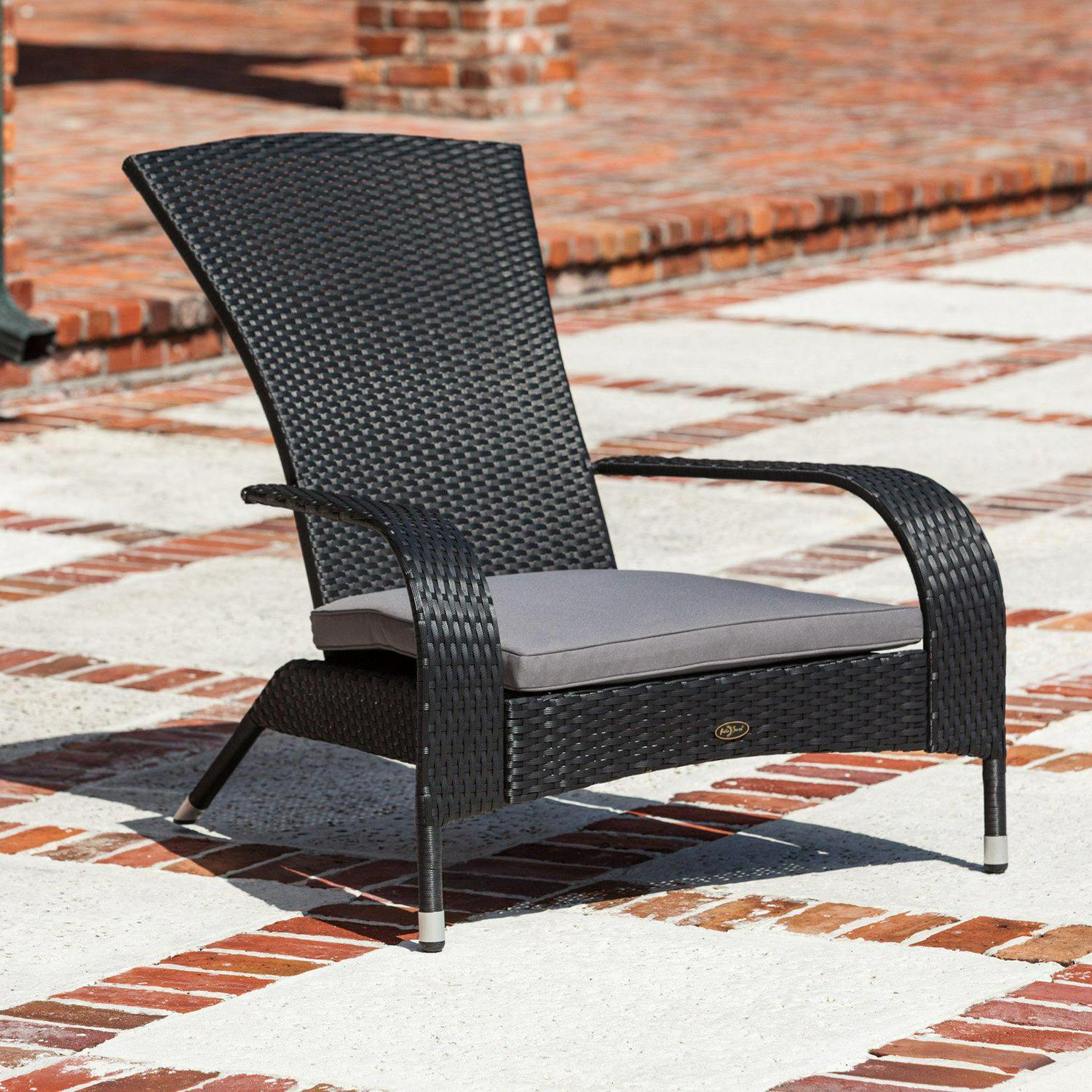 Balkene Home Black Coconino Wicker Chair