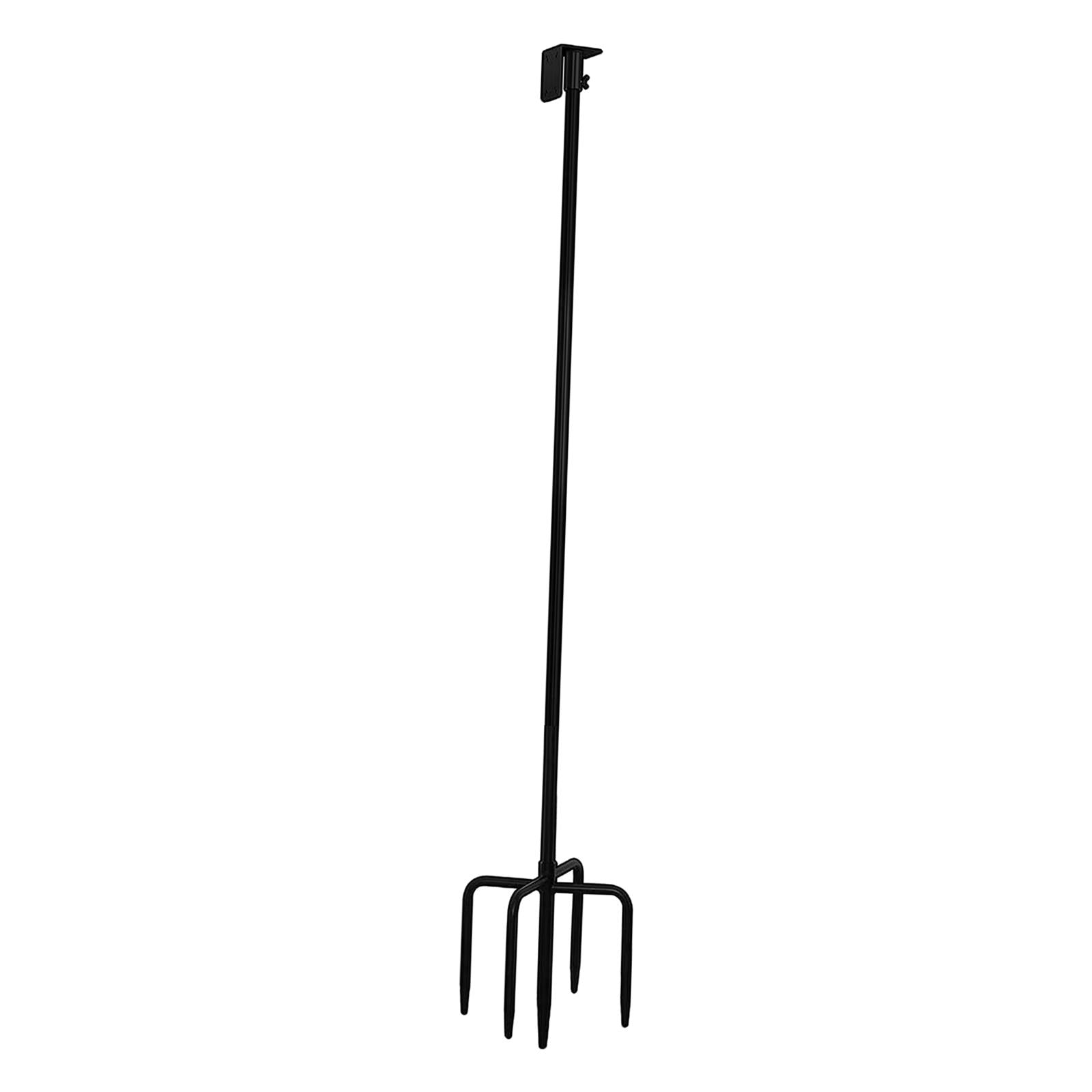 Bird Feeder Pole ， Bird Set with 5 prongs， Universal set for Bird House and Bird Feeder for Outdoors