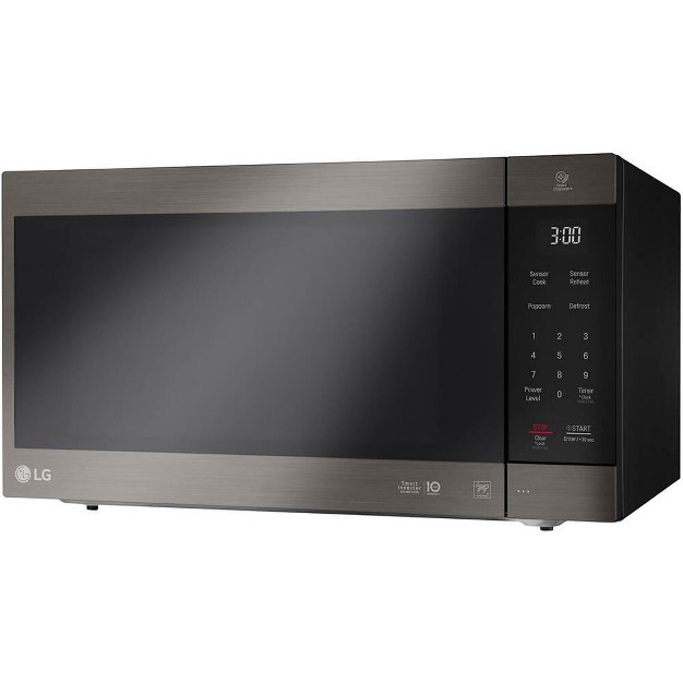 Lg Lmc2075bd 2 0 Cu Ft Black Stainless Countertop Microwave