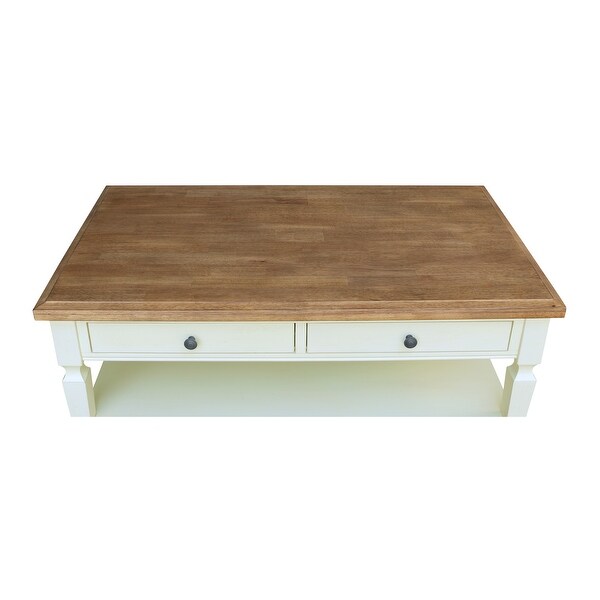 Vista Solid Wood Coffee Table - 48