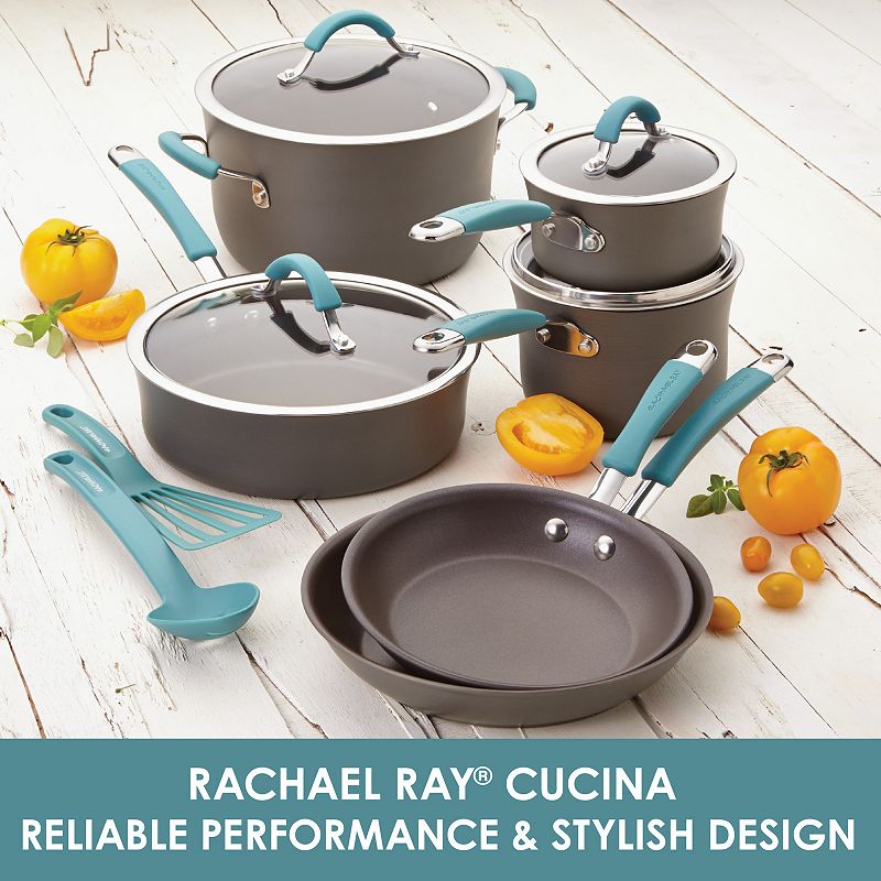 Rachael Ray? Cucina 2-pc. Nonstick Hard-Anodized Skillet Set