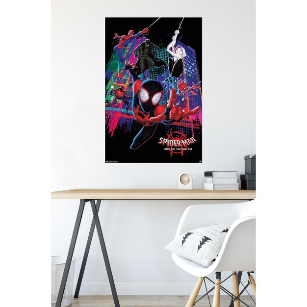 Trends International Marvel Cinematic Universe Spider man Into The Spider verse Group Unframed Wall Poster Prints