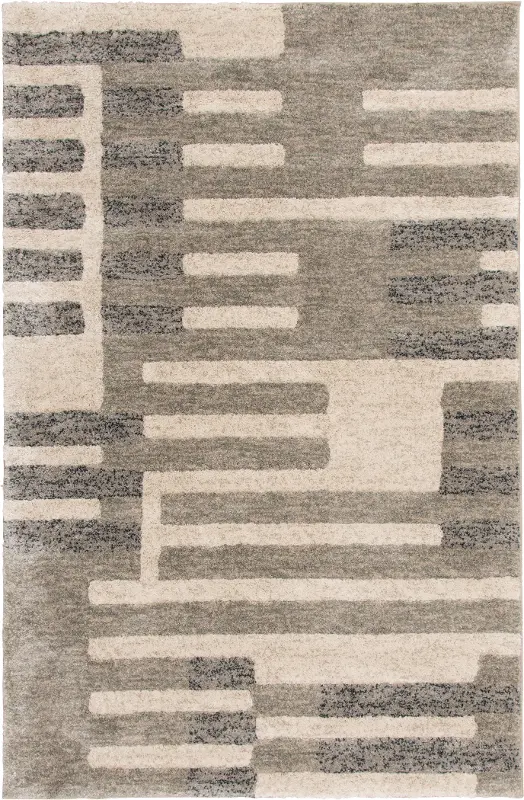 Stonington 5 x 8 Blakely Coconut Zinc Area Rug