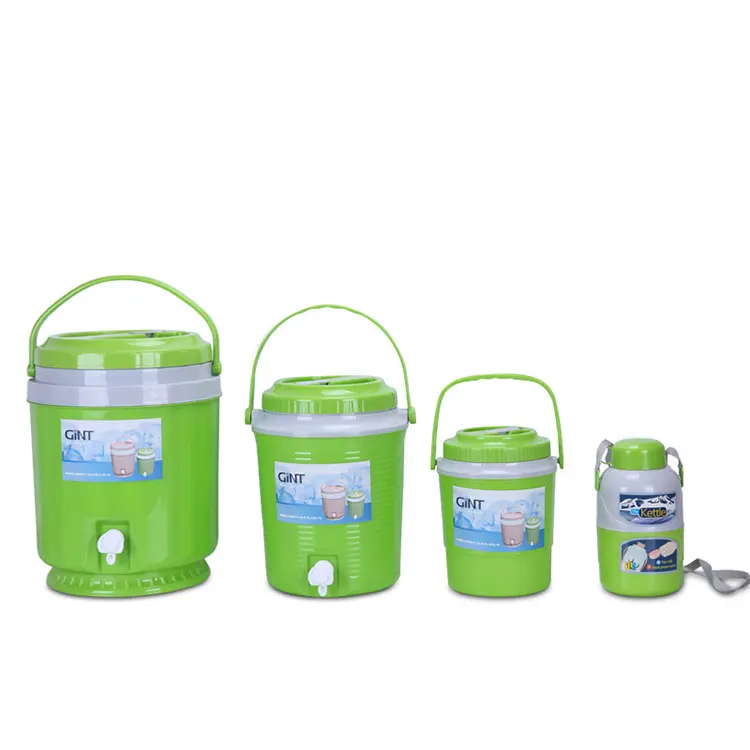 Gint Plastic Ice Cooler Jug Set For Outdoor Picnic Hiking Camping