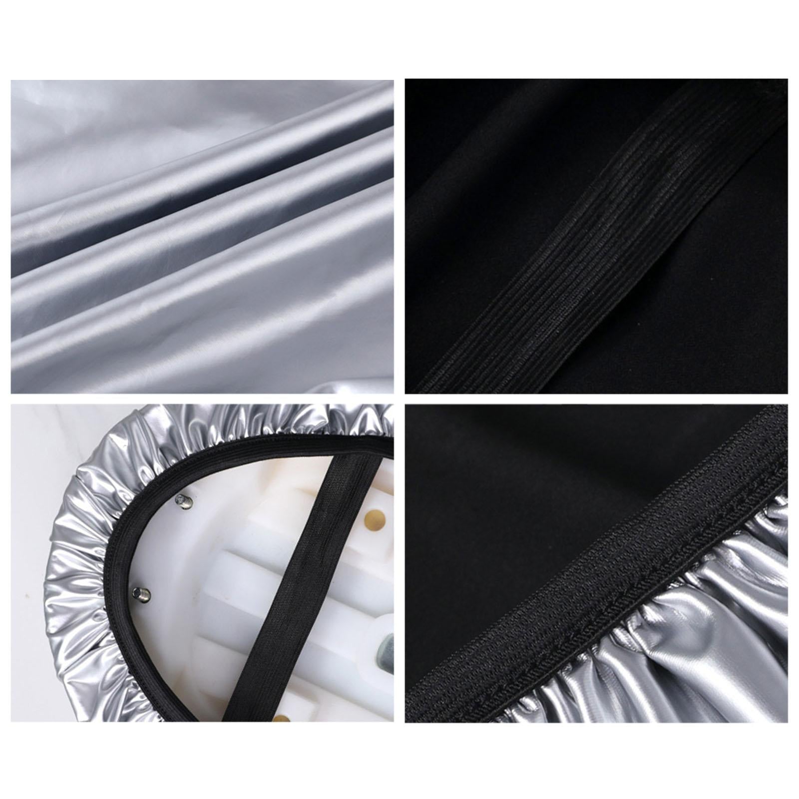 Universal Waterproof Motorcycle Seat Cover Protector Accessories Professional Durable Rainproof Easily Install for Electric Bycicle ，