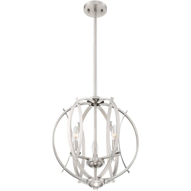 Wide Modern Orb 3 light Fixture For Dining Room House Foyer Kitchen Island Bedroom