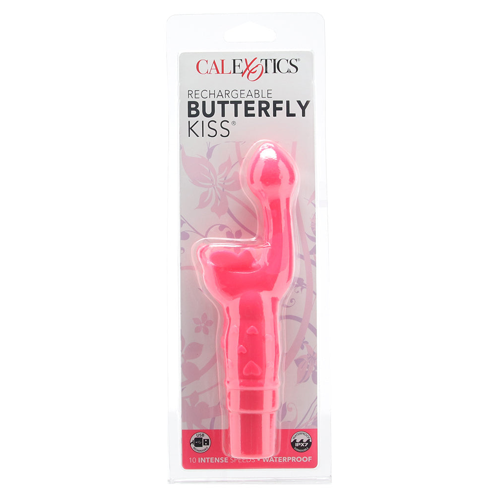 Rechargeable Butterfly Kiss Vibe in Pink