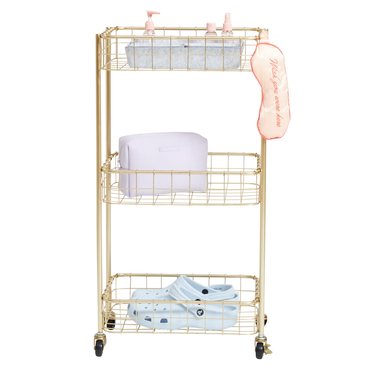 Dormify Wire 3Tiered Cart