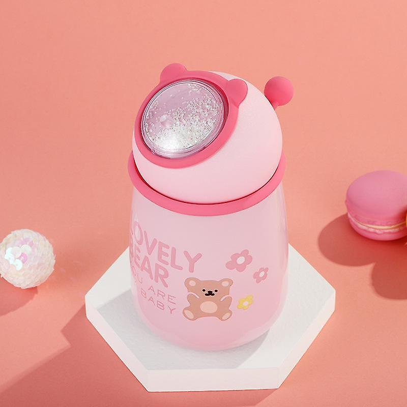 Cartoon stainless steel Thermos Cup cute compact anti-fall water cup