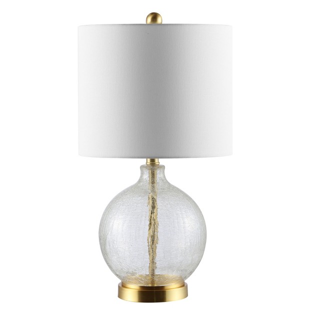 Lovell Glass Table Lamp Clear Safavieh