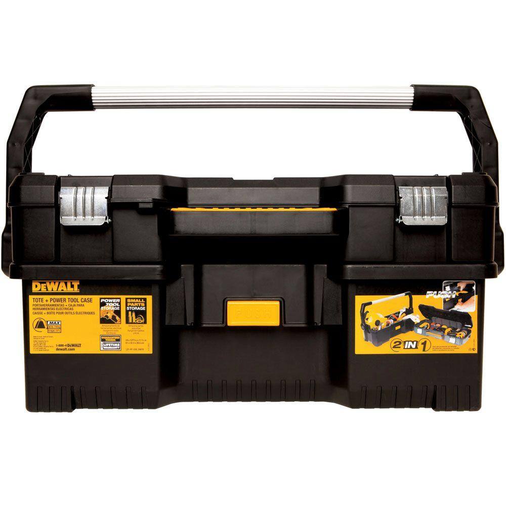 DW 14 in. D Resin 2-in-1 Tote with Removable Power Tool Case DWST24070