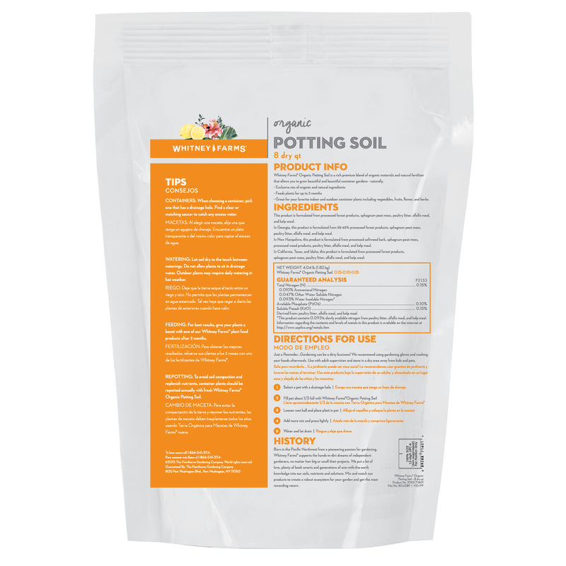 WF ORGNC POTTNG SOIL 8QT