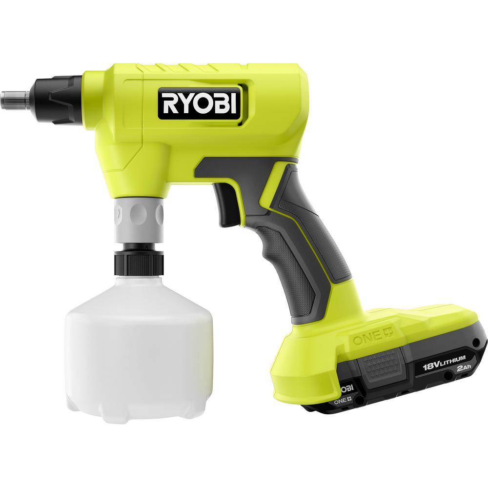 RYOBI ONE+ 18V Cordless Battery .5L Compact Sprayer with 2.0 Ah Battery and Charger P28140