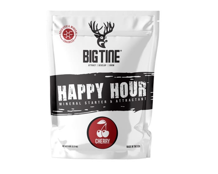 Big Tine Mineral Starter  Attractant， Happy Hour Granular， 5 lb. - BT19