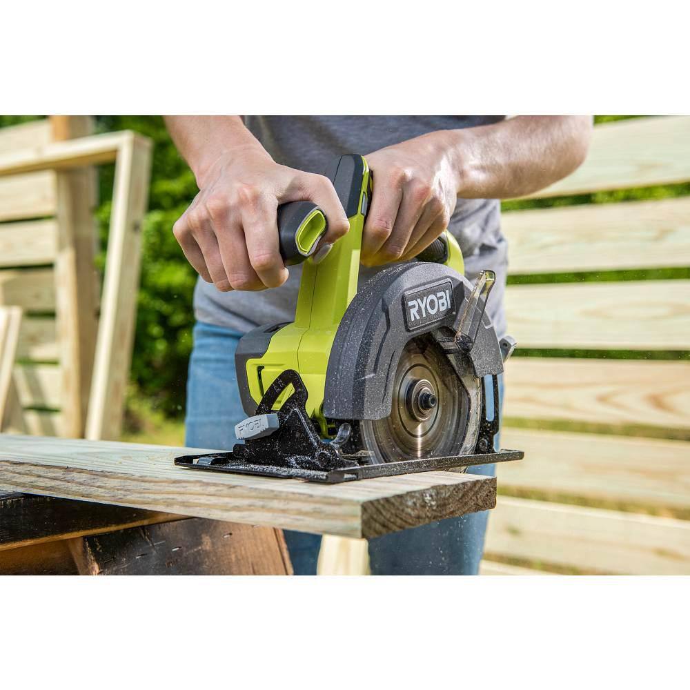 RYOBI ONE+ 18V Cordless 10-Tool Combo Kit with 1.5 Ah Battery (2) 4.0 Ah Batteries Charger and FREE 2.0 Ah Battery (2-Pack) PCL2001K3N-PBP2006