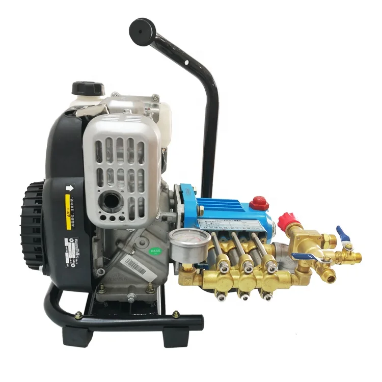 Taizhou High Pressure High Power Agricultural Petrol Tri Plunger 4 Stroke Portable Gasoline Engine Power Sprayer