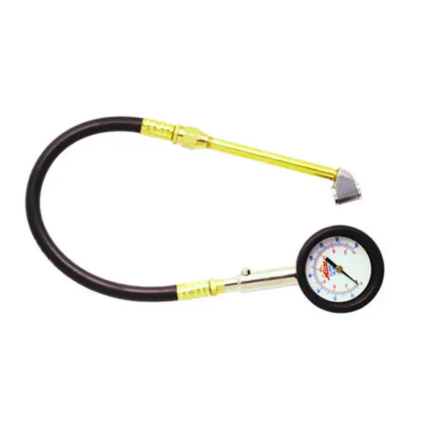 Milton Dial Type Tire Gauge with Hose