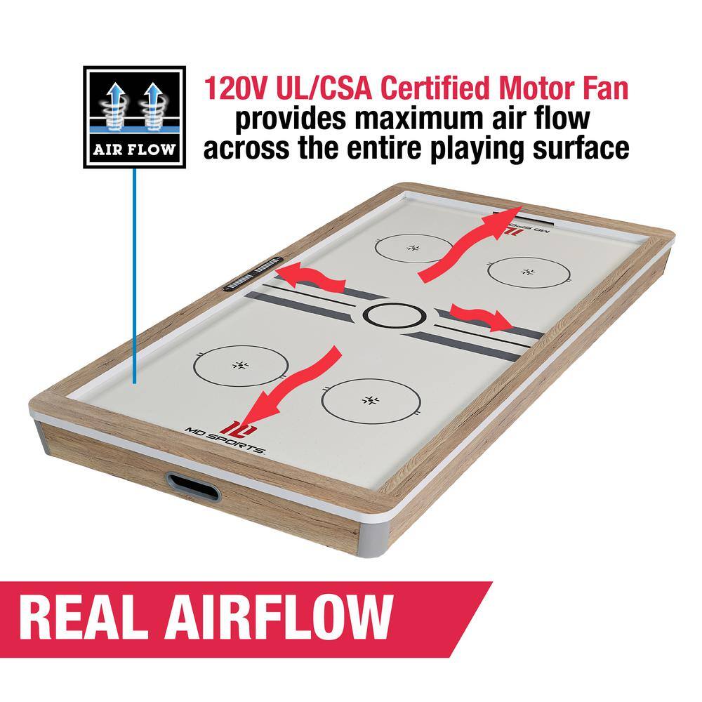 MD Sports Hinsdale 84 in. Air Powered Hockey Table AH084Y19035