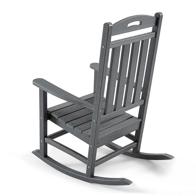 Polydun Outdoor Plastic Rocking Chair