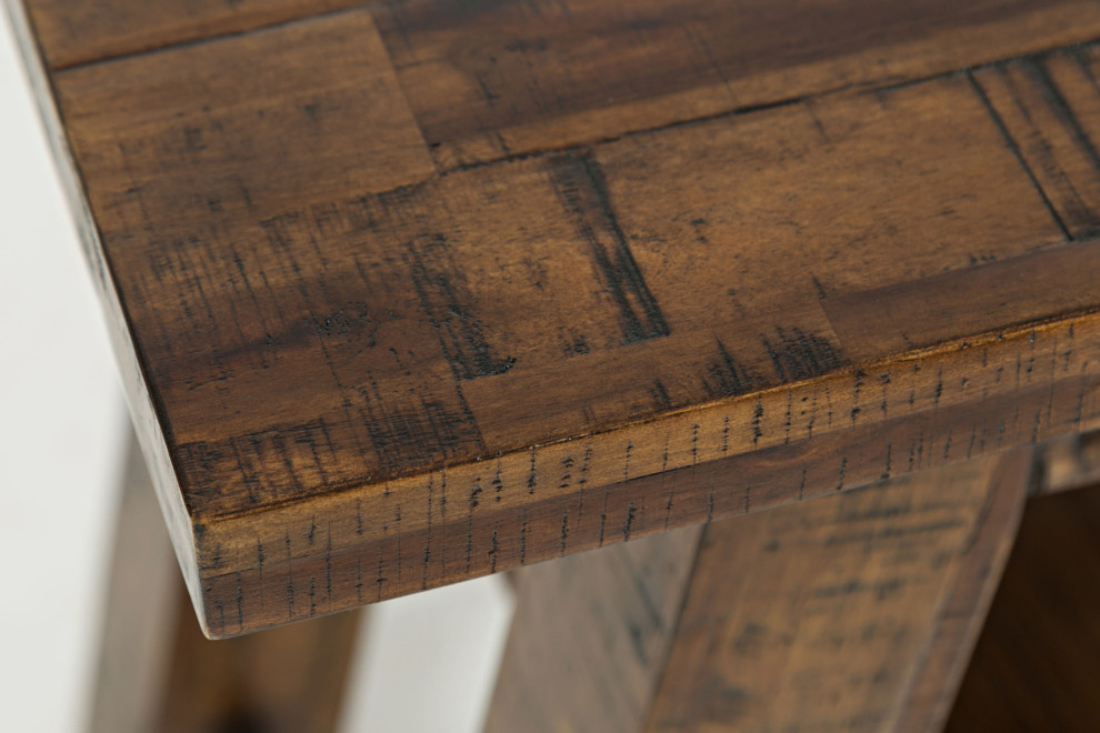 Cannon Vallen Trestle Sofa Table   Rustic   Console Tables   by HedgeApple  Houzz