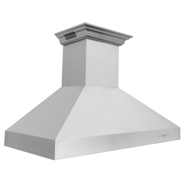 ZLINE Ducted Vent Wall Mount Range Hood with Built-in CrownSound