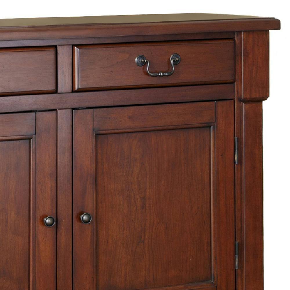 HOMESTYLES Aspen Rustic Cherry Buffet 5520-61