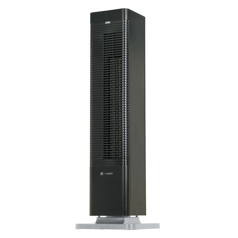 PureGuardian Oscillating 27-Inch Whole Room Tower Heater and Fan with Remote