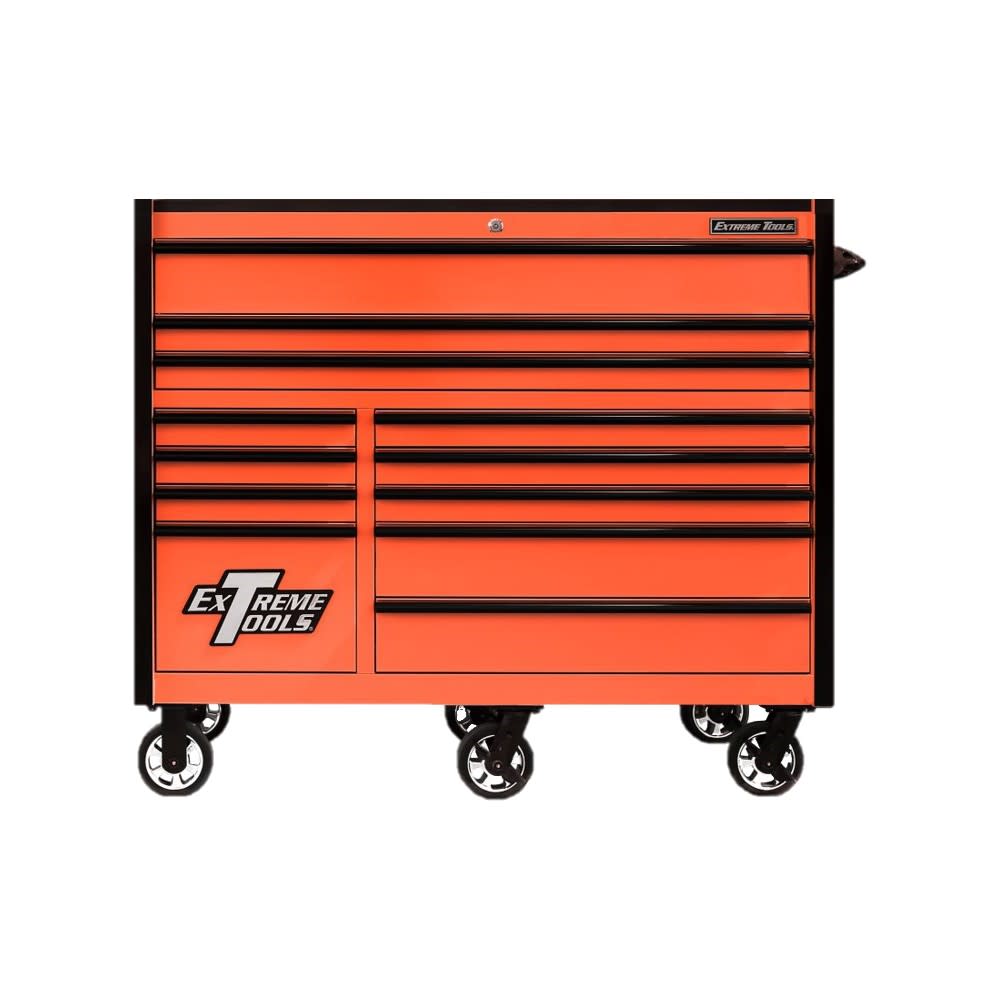 Extreme Tools 55 Orange Roller Cabinet with Black