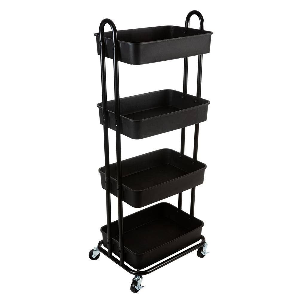 OIA 4 Tier Rolling Multifunctional Storage Cart NH-14234