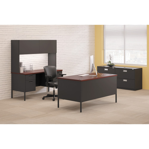 HON Metro Classic Double Pedestal Desk - 4-Drawer (P3276MOP)