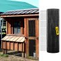 16 Gauge Vinyl Coated Hardware Cloth 24x100ft, 1x1 Mesh w/Tools for Garden & Pet Enclosures