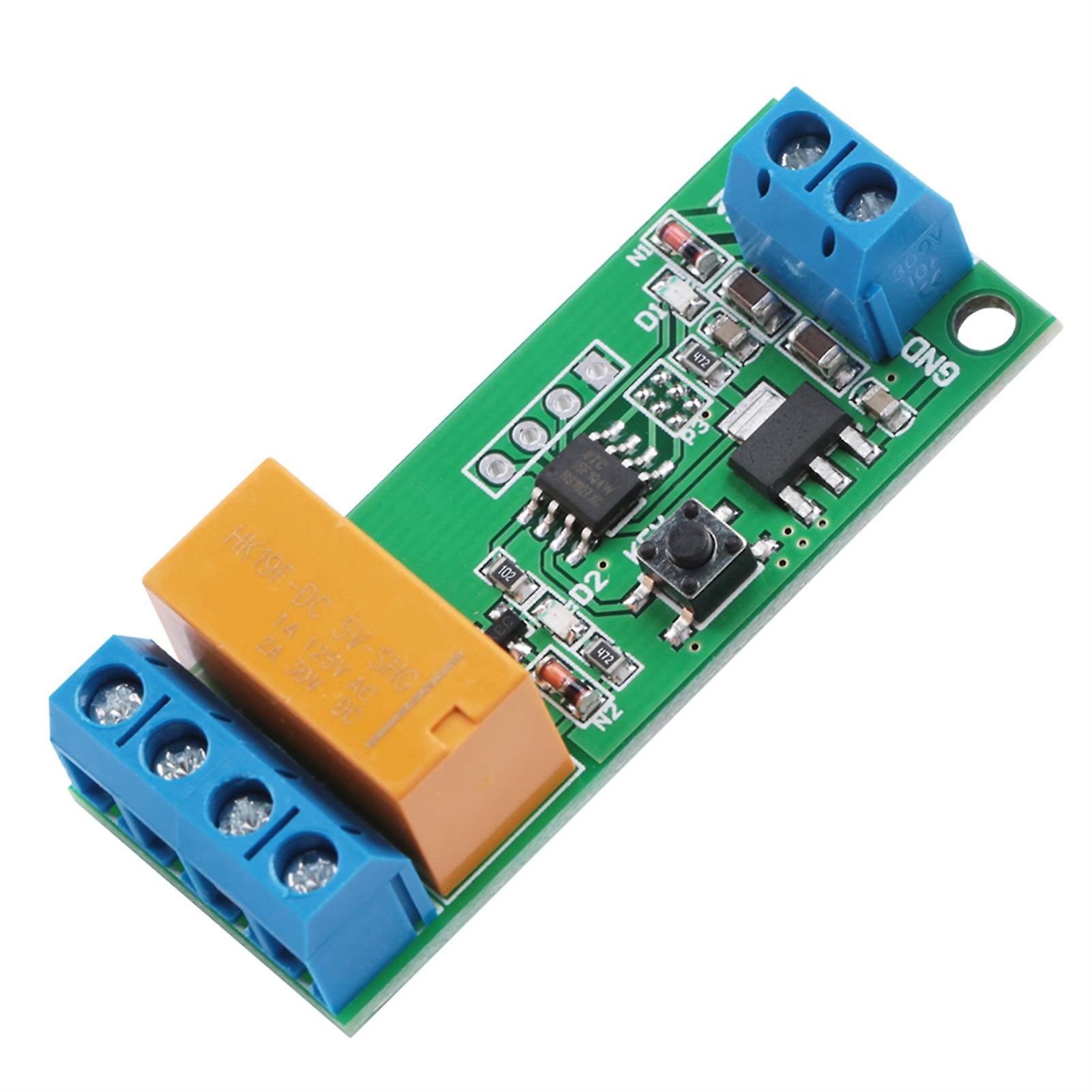 Dc 5/6/9/12v Motor Reverse Polarity Module Time Adjustable Delay Relay 2a Drive Current