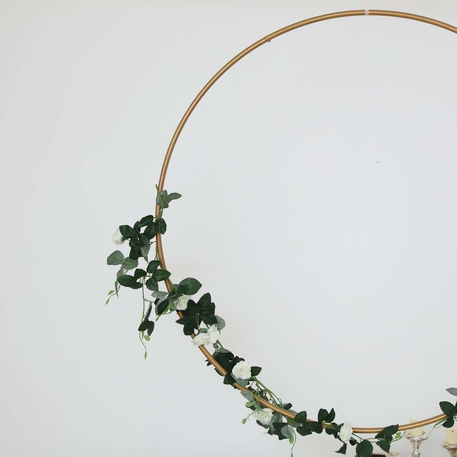 Gold Heavy Duty Metal Hoop Wreath, Floral Hoop 40