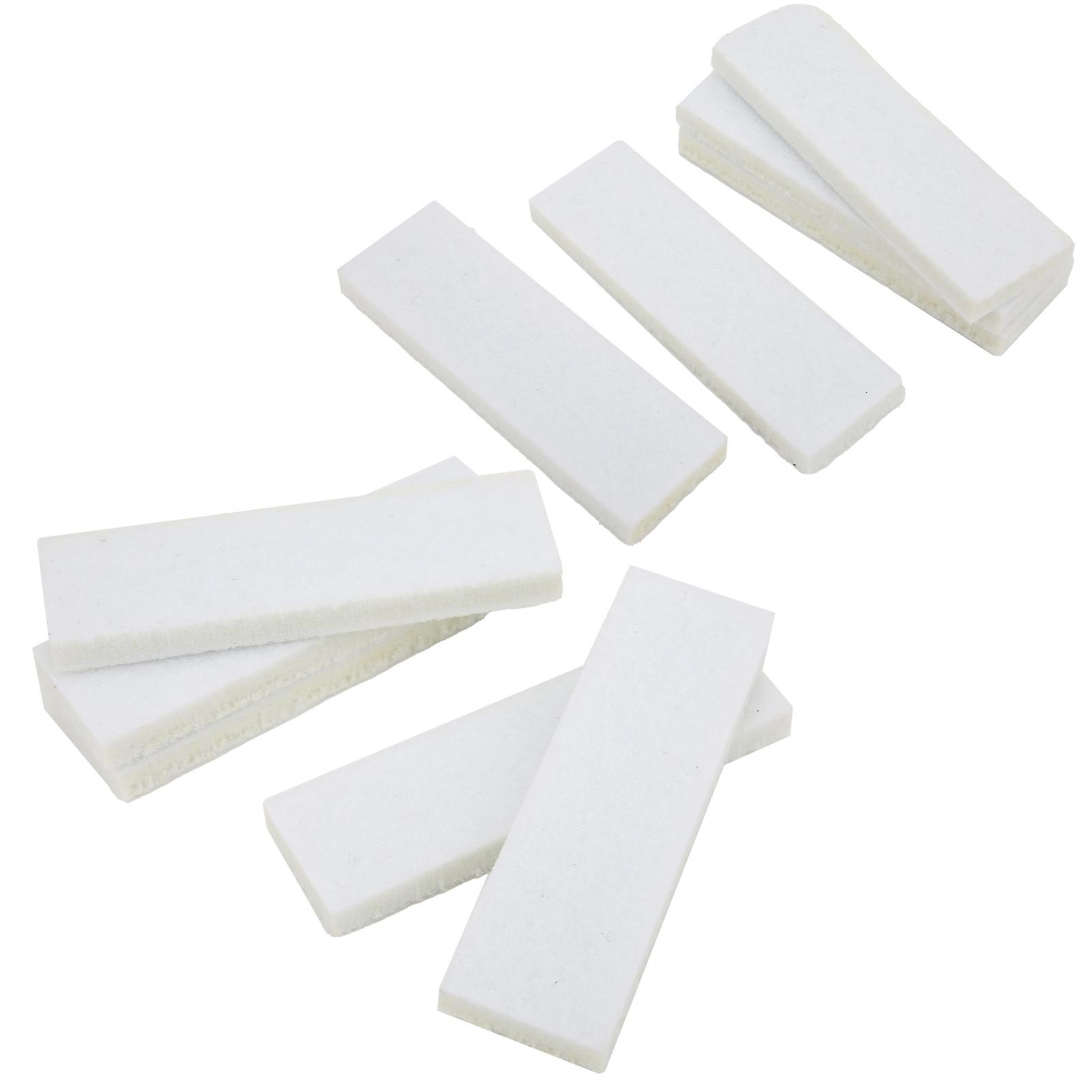 10 Pcs Ribbon Strong Liquid Absorption Ability Improve Efficiency Leather Edge Handling Tool For Daub