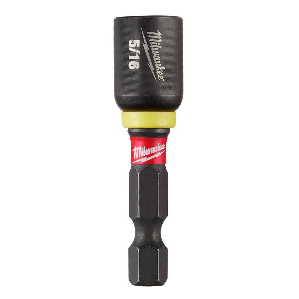 MW SHOCKWAVE Impact Duty 516 in. x 1-78 in. Alloy Steel Magnetic Nut Driver (1-Pack) 49-66-4503